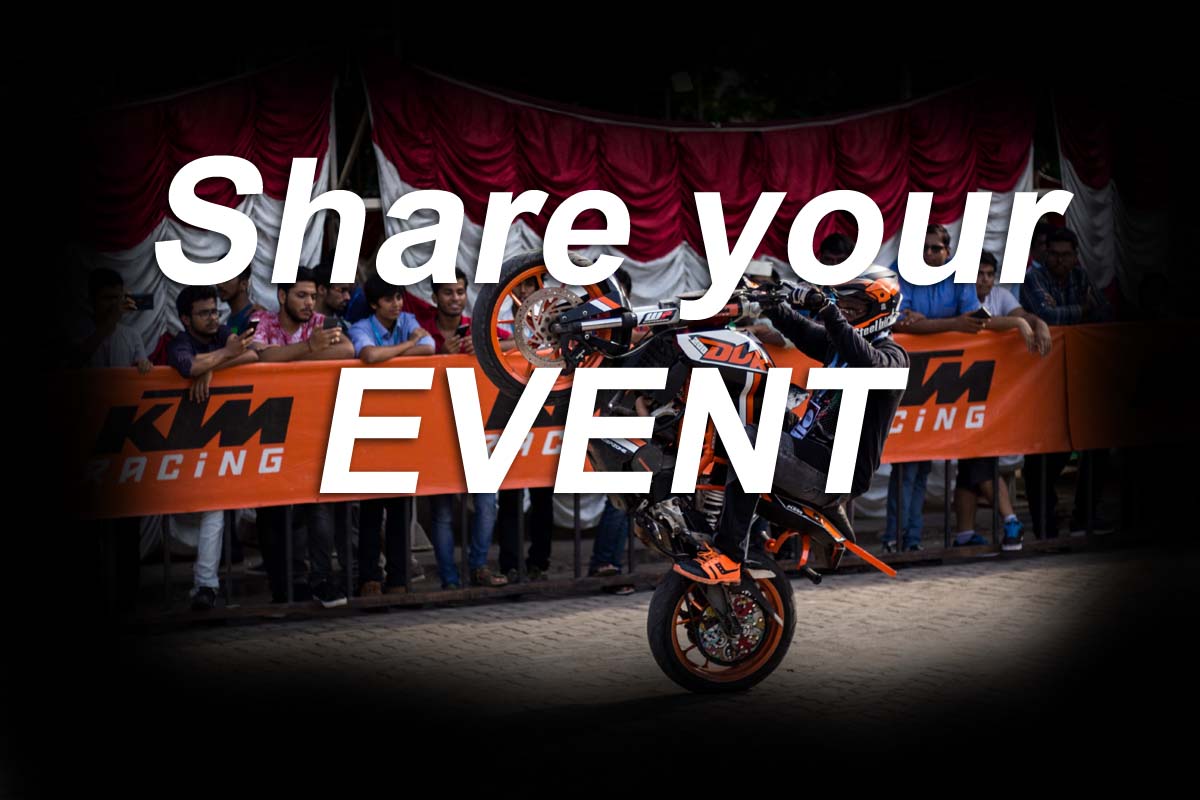 Post your motorcycle event here